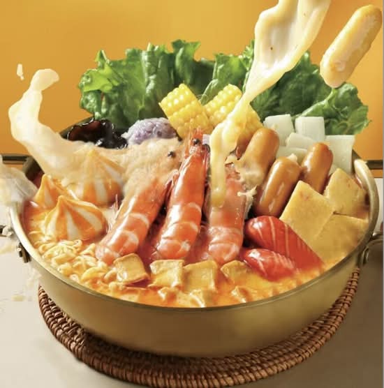 Beef Combo with Pumpkin Broth 肥牛金汤套餐(不辣)